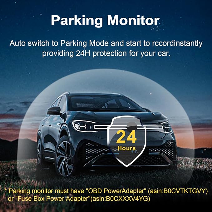 Mangoal Front 4K Rear 1080P Dash Cam for F150 2013-2017 F250-F450 2015-2019 | F250 F350 F450 Super Duty 2015-2019, OEM Style, XLT Lariat King Ranch Raptor, UHD 2160P Video, WiFi & App, 128GB Card(B)