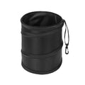 2 Gallons New Leakproof Car Trash Can, Compact Trash Can Pop-up Collapsible Hanging Car Trash Bin with Hook and Loop, Waterproof PEVA Liner Open-Top Garbage Can for Cars Home Office
