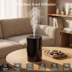 Waterless Diffuser for Essential Oil Starter Kit with 10mL Hotel Scent Fragrance Oil, Battery Operated Nebulizer, Mini Scent Air Machine, 3 Timers & 3 Mist Levels for Home, Room, Car, Office