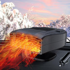 NEW Car Heater,Portable 12V Car Heaters & Defroster,Fast Heating & Cooling Fan,Plug In Car Heater for Windshield Defogger with 360° Rotary Car Heaters for Vehicle,Car,RV,SUV(WW-CH-01)