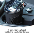 Car Slim Car Cup Holder Adapter, 2PCS Vehicle Energy Drink Holder Expander, Wiggle Free Automotive Accessories Universal for SUV Sedan Truck (2PCS)