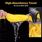9PCS Wheel Detailing Kit Metal-Free Scratch-Free Boar Hair Rim Brush | Scratch-free boar hair & microfiber, dual-hardness tire pads, towel, storage bag, multi-vehicle wheel care gift set