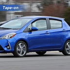 Window Visors Rain Guards for 2012-2018 Toyota Yaris Hatchback, Out-Channel Window Vent Wind Deflectors Visors Shades for 12-18 Toyota Yaris