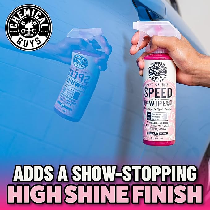 Speed Wipe Quick Detailer, Safe for Cars, Trucks, SUVs, Motorcycles, RVs & More, Extra Large 32 fl oz, Cherry Scent
