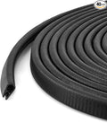 Seal Strip, 40 Feet Edge Trim, EDPM Rubber Seal Trim for Cars, Boats, Trucks, RVs, Fits Edge 1/16" to 1/8"
