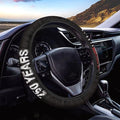 Auto Steering Wheel Covers Comfort Anti-Slip Safety Stretch-on 14-15 inch, American 250 Years Print Easy Fix Machine Washable Steering Wheel Protection