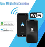 J3CA7W-BUC 7" Wireless Apple CarPlay Android Auto Stereo, Camera | Backup camera included, wired or wireless Certified Apple CarPlay and Android Auto, 7-inch touchscreen, Bluetooth, USB