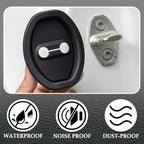 2PCS Upgraded Car Door Latch Guard Cover,Silicone Car Door Lock Cover for Car Door Protector and Noise Reduction,Universal Automotive Exterior Accessories (2 PCS)