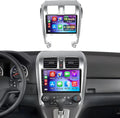 2+64GB Android 15 Car Stereo for Honda CRV 2007 2008 2009 2010 2011 CarPlay Android Auto, 10.1 Inches Touch Screen Radio with GPS WiFi Bluetooth EQ FM/RDS 26UI Backup Camera MIC