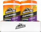 Car Cleaning Wipes, Wipes for Car Interior and Car-Exterior, 90-Wipes Each (Pack of 6)
