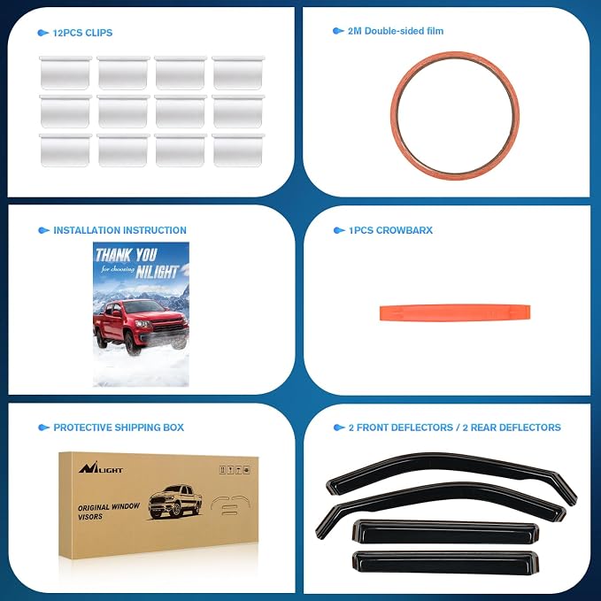 in-Channel Rain Guards for Kicks 2018 2019 2020 2021 2022 2023 2024, Vent Window Visors, Original Window Deflectors-4PCS