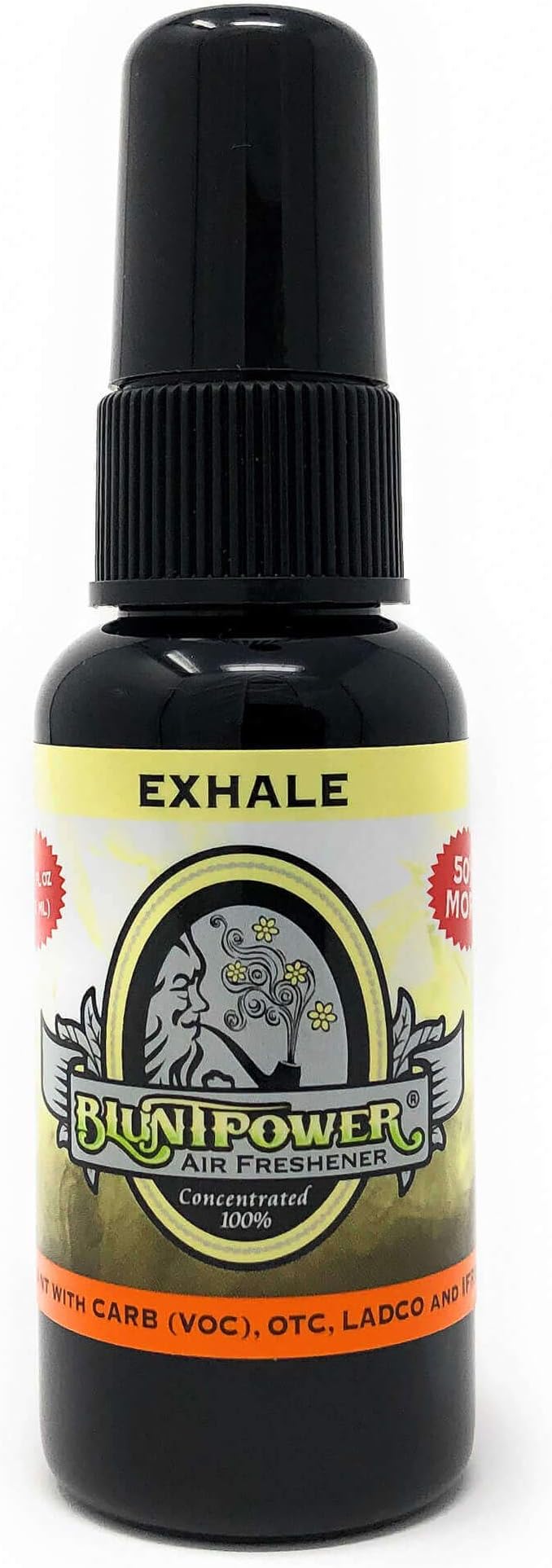 (Exhale, 1 Pack) Concentrated Air Freshener for Room and Car Spray - Oil-Based Diffuser Spray Bottle - Long-Lasting Bathroom Spray, Car Freshener, & Odor Eliminator Spray