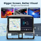 Android 15 Car Stereo for Honda CRV 2002-2006, 9 Inch HD Touchscreen Radio, Wireless CarPlay Android Auto GPS WiFi Bluetooth FM/RDS SWC Dual USB HD Backup Camera 2G+64G