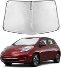 Windshield Sunshade Compatible for Nissan Leaf 2011-2015 2016 2017, Sun Visor for Front Windshield & Window Sun Shade Cover, UV Heat Blocker & Protector, Car Accessories