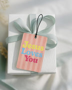 Pink and Blue Christian Car Air Freshener 4 Pcs for Women Girls | Girly Religious Car Accessories Mirror Decor, Preppy Christian Hanging Air Freshener for Cars Closet Drawer Books