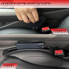 Honda CRV CR-V Seat Gap Filler, Car Seat Gap Filler Organizer Stop Things from Dropping Customized Interior Accessories for Honda, Black Pack of 2
