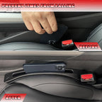 Seat Gap Filler for Ma-zd-a CX-30 CX30 2020-2026 Black Pack of 2 | Car Seat Gap Filler Organizer Stop Things from Dropping Customized Interior Accessories