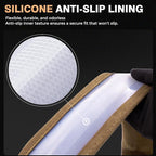 Car Steering Wheel Cover Winter, Microfiber Suede Steering Wheel Covers with Anti-Slip Lining, Breathable Elastic Car Steering Wheel Protector Soft, Universal Standard Size 14-15 inch