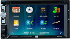 XDVD276BT 6.2" LCD Touch Screen Double Din Car Stereo, Black, One Size