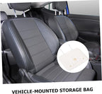 Car Seat Kick Mat Protector with Storage Pocket Back Seat Cover for Full Coverage Anti-kick Pad Easy Installation Car Accessory Organizer for Vehicles