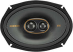 51KSC69304 KS-Series 6x9 3-Way Speakers with 1" and.75" tweeters, 4-Ohm, Pair