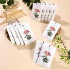 12 Pcs Rose Scented Sachets Long Lasting Room Air Freshener Odor Deodorizer Eliminating for Home Drawer Closet Clothes Storage