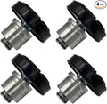 4X 60mm Car Lift Rubber Tray Heightening Feet Plus High Leg Pads Shaft Diameter