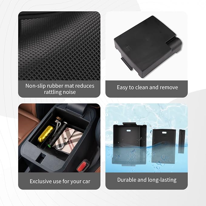 Maverick Center Console Organizer for 2022 2023 2024 2025 2026 Ford Maverick Truck Accessories Central Console Armrest Tray Storage Box Insert Tray Coin Container