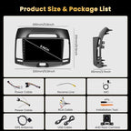 8 Core 4+64GB for Hyundai Elantra 2007 2008 2009 2010 Android Car Stereo Wireless Carplay, 9 Inch IPS Touch Screen Android Auto Car Radio DSP GPS Navigation WiFi AHD Backup Camera Bluetooth FM RDS