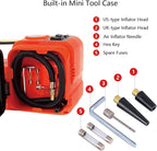 Electric Car Jack 5Ton 12V Kit Hydraulic (Lifting Range: 6.1~17.7 inch) with Inflator Electric Jack for Car SUV Sedan MPV Change Tires Garage Repair Emergency Kit