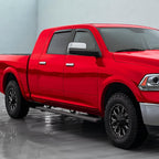 Voron Glass in-Channel Extra Durable Rain Guards for Ram 2500/3500 2011-2026 Mega Cab, Window Deflectors, Vent Window Visors, 4 Pieces - 200547