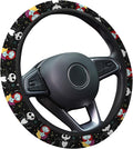 Nightmare Couple Steering Wheel Cover, Non Slip Polyester Car Wheel Protector for Car SUV Truck, Universal 15 Inch