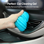 Car Cleaning Gel for Car Cleaning Putty Car Slime for Cleaning Car Detailing Putty Detail Tools Car Interior Cleaner Car Cleaning Kits Car Accessories Blue Yellow (2Pack)