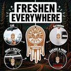 Hanging Car Air Freshener 12-Pack, Wild Cedarwood Escape Warm, Woody & Earthy Cedarwood Fragrance, Rearview Mirror Paper Fresheners for Cars, Trucks, SUVs & Boats