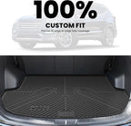 Cargo Mat for Hyundai Santa Fe Sport 2018 2017 2016 2015 2014 2013, All Weather TPE Custom Fit Car Trunk Mats Cargo Liners Accessories for Santa Fe Sport 2013-2018, Black