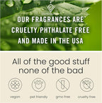 C Classy Hanging Car Air Freshener 2 Pack, Glass Bottle Diffuser, Long-Lasting Fragrance, Cute Car Accessories for Women & Men, Made in USA