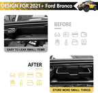 Sunglass Holder For Bronco, Sunglasses Holder Sun Visor Organizer Sun Visor Glasses Box For Ford Bronco Accessories 2021 2022 2023 2024 2025 2 Door 4 Door