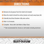 Rust Dissolver Jelly | Heavy-Duty Corrosion Remover for Metal Tools, Cars, Bikes, Grills, Bolts, Firearms & More | 8 oz