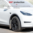 Wheel Cover for Tesla Model Y(2020-2024) 4PCS Hubcaps for Tesla Wheel Cover Model Y 19inch Knife Rim Full Cover Hubcaps Accessories (Knife Style, 19 inch)