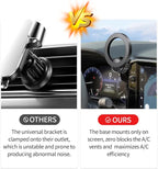 Car Phone Holder for Toyota Camry 2025-2026 Accessories, 12.3-inch Screen | Magsafe Magnetic Cell Phone Mount Clip Compatible with iPhone, 3D fit Stable Dashboard GPS Navigation Bracket Cradle Stand