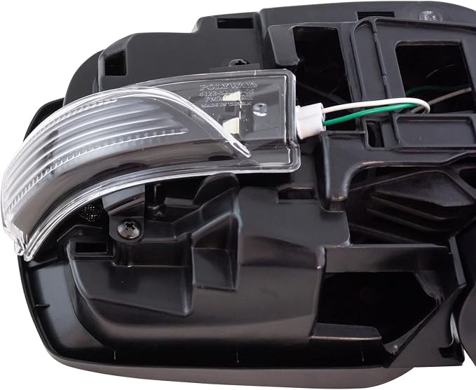 Passenger Side Power Heated Mirror with Turn Signal Textured Black Compatible with 2013-2014 Subaru XV Crosstrek SU1321131