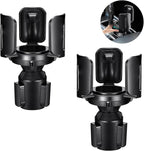 Car Cup Holder Expander Adapter (Adjustable) This Hill All Purpose Cup Holder Expander for Car with Rubber Fits Less Than 5.51" Large Bottles & Mugs & Foods & Drinks