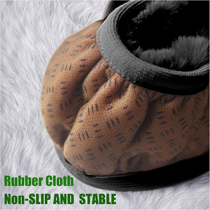 Furry Car Steering Wheel Cover with Fluffy Gear Shift Cover and Center Console Cover, Soft Warm Plush Non-Slip, 14 1/2-15 inch, for Women Girls 3 PCS Set, Black