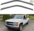 Window Visors Rain Guards for 1988-1999 Chevy/GMC C/K 1500/2500/3500 Standard Cab, Out-Channel Window Vent Wind Deflectors Visors Shades for 1995-1999 Tahoe, 1992-1994 Blazer Regular Cab, 2pcs