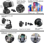 27 PCs Black Bling Car Accessories Set for Women, Steering Wheel Covers Universal Fit 15 Inch, Bling License Plate Frame, Bling Phone Holder, Bling Car Coasters (Black Diamond)