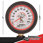 52-52003 Tire Pressure Gauge, 2-1/2 Inch, 0-60 PSI
