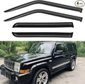 Window Visors Rain Guards for 2006-2010 Jeep Commander, Out-Channel Window Vent Wind Deflectors Visors Shades for 06-10 Jeep Commander