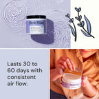 Lavender Odor Removing Gel, 15 oz. & 7 oz.| Safer Odor Absorbers for Home | Natural Plant-Based Odor Eliminator | Every 7 oz. lasts 30-60 Days | For Cooking, Smoke, Trash & Pets