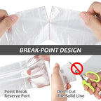 Mini Car Trash Can Bags for Auto Trash Bin, 120 Count Small Garbage Organizer Bags Tear-Resistant, Liner Refills (Vehicle Trash Can is not Included), White