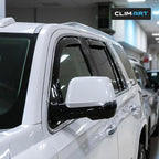 in-Channel Incredibly Durable Rain Guards for Chevy Tahoe 2015-2020/GMC Yukon 2015-2020, Original Window Deflectors, Vent Window Visors, Vent Deflector, 4 pcs. - 615463
